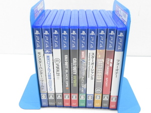 s21523-ty [送料950円] 中古○10本セット PS4 モンスターハンターワールド グランツーリスモスポーツ他 [040-231116]