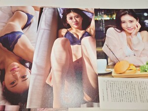 雑誌の切り抜き　西野未姫　最近、喧嘩してくれないね　18P