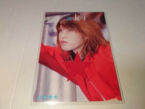 KSS 渋谷系女子プロレス　aki（アキ）ジャージカード　中古品