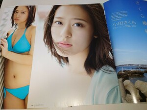 雑誌の切り抜き　小田さくら　さくら模様　9P