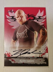 LEAF 2010 MMA KEITH JAROINE　直筆サインカード