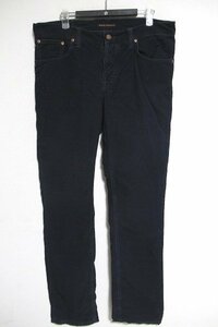 N6435:nudie jeans(ヌーディージーンズ)NJ3799 GRIM TIM コーデュロイパンツ/紺/W34L32：5