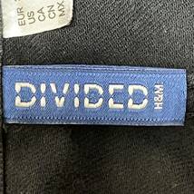 【DIVIDED】ディバイデッドスキニー パンツ H＆M ダメージ加工 オシャレ 細見え オールシーズン ボトムス ブラック系 メンズ W32/1205AA_画像9