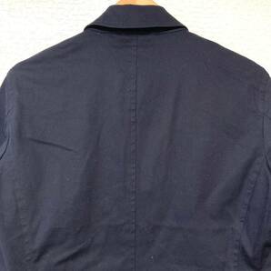 【On board】オンボード フルボタン ブルゾン ジャケット アウター コットン コート 上着 ネイビー カジュアル メンズ 紳士 M/1465UUの画像5