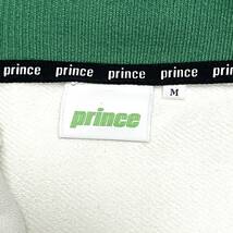 【Prince】プリンス プルオーバー スウェット ジャージ テニスウェア 長袖 スポーツ 運動 楽ちん ロゴ ホワイト メンズ サイズM/1656NN_画像8
