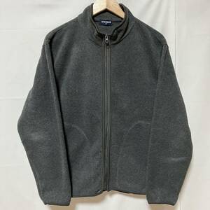 定番◎良品◎【UNIQLO】ユニクロ フリース ジャケット ダークグレー 無地 カジュアル デイリーユース シンプル 防寒 秋冬 メンズM/1874oo