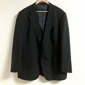 【J.PRESS】ジェイプレス ブレザー テーラード ジャケット スーツ シングル フォーマル 大きめ ブラック メンズ 身長178-182 日本製/1906NN