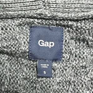 【GAP】ギャップ ニット カーディガン シンプル あたたか きれいめ 着回し 日常 お出かけ こなれ感 抜け感 グレー メンズ サイズS/1899NNの画像7