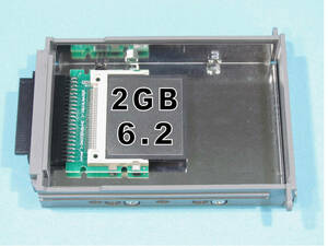 ２ＧＢ／MS-DOS6.2 ● NEC PC-9821 ノート 内蔵IDE-HDDパック用HDD（CFカード 2GB SSD）●固定絶縁シート/固定ナット付　※確認用OS…
