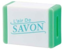 送料無料 新品 未開封4個セット L'air De SAVON レールデュサボン クリップフレグランスforファン センシュアルタッチフィーリングブリーズ_画像4