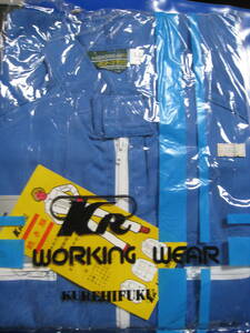 #.. одежда комбинезон капитальный ремонт Jump костюм KR type размер LL цвет : голубой Toray ru дыра использование сделано в Японии * новый товар *