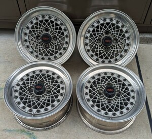 SOUTHERN WAYS SW サザンウェイ 15×6.5JJ+16 PCD114.3　4H アメリカンレーシング メッシュホイール　深リム　旧車　当時物