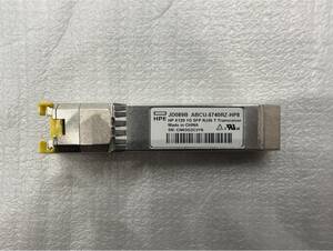 【Avago】 HPE JD089B ABCU-5740RZ-HP8 HP X120 1G SFP RJ45 T Transceiver 在庫多数