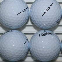 Aランク 36個 D1 2020年モデル 良品 ホンマ ホワイト HONMA ロストボール ゴルフボール 送料無料 snt_画像8