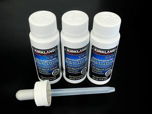 minoxidil USP5% 60ml 3本　専用スポイト1.0ml付き