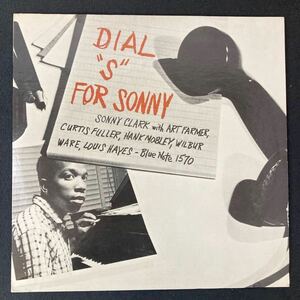 【廃盤】貴重 US盤 SONNY CLARK Dial S for blue note BLP 1570 モノラル Hank Mobley Art Farmer Curtis Fuller レコード JAZZ 洋楽 YL1