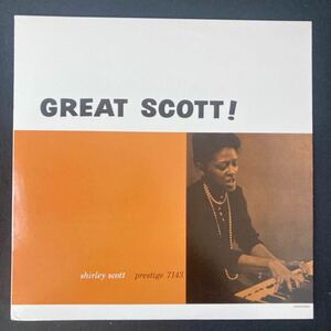 US Prestige PRLP 7143 オリジナル GREAT SCOTTI / Shirley Scotti Trio NJ/DG/RVG 黄色ラベル レコード JAZZ ジャズ YL2