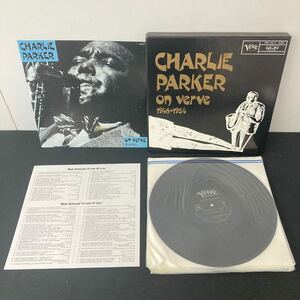 LP BOX 国内盤/10LP/ Charlie Parker / Charlie Parker On Verve 1946-1954 /MONO/ブックレット付 JAZZ 洋楽 レコード ジャズ