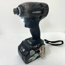 【送料無料】HiKOKI ハイコーキ マルチボルト 36V コードレスインパクトドライバ WH36DA(2XPB) 中古【Ae466902】_画像2