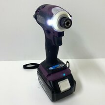 【送料無料】makita マキタ 18V 充電式インパクトドライバ TD172DGXAP 中古【Ae711641】_画像4