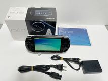 PSP PlayStation SONY PSP 3000 ブラック 箱付き！_画像1