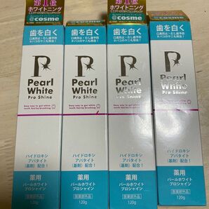 薬用 パールホワイト プロ シャイン 120g 歯磨き粉