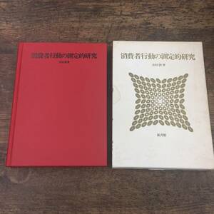 Q-4599■消費者行動の測定的研究■市村潤/著■習慣 行動原理 精神 心理学 マーケティング■1977年4月1日発行 第4版■新書館■