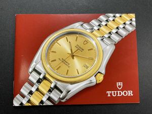 2001年 チュードル 冊子 TUDOR 赤 76214 76213 79260 79280 89190 99090 15650 15733 15903 15900クロノタイム ハイドロbooklet SUBMARINER