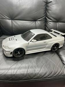 1/10 タミヤ　ラジコン　R34 GT-R ニスモ　Z-tune XB