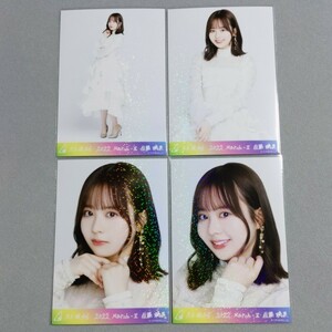 乃木坂46 佐藤璃果 2022 March Ⅱ スーパーレア SR 生写真 4枚セット