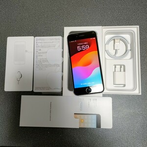 iPhone SE2【iPhone SE第2世代 128GB】【 Apple SIMフリー】【ホワイト】【液晶 新品交換】【新品 大容量2250mAhバッテリー搭載】