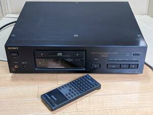 SONY/ソニー CDP-X7ESD COMPACT DISC PLAYER CDデッキ RM-D770 リモコン ワンオーナー品 ジャンク