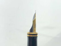 ▼　【Parker / パーカー　万年筆　デュオフォールド　センテニアル　ブラック/パール　18K　天冠…】001-02311_画像4