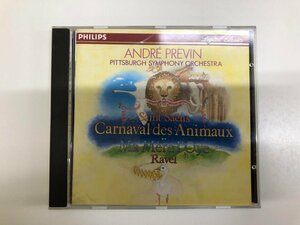 ★　【CD Andre Previn Saint Saens 動物の謝肉祭 1980年】143-02311