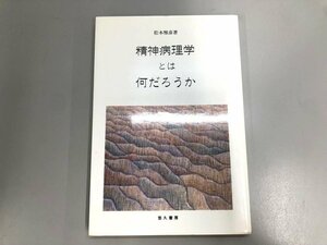 ★　【精神病理学とは何だろうか 松本 雅彦 星和書店 1987年】174-02311