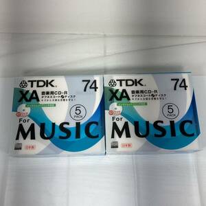 TDK CD-R music for 74 minute white printer bru5 sheets pack [CD-RXA74PWX5S]