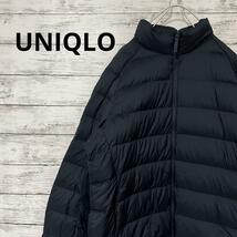 UNIQLO ウルトラライトダウンジャケット 3Dカット ネイビー 人気 定番_画像1