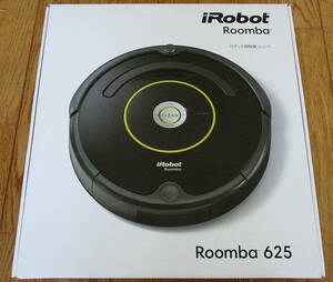 ルンバ iRobot Roomba 625 開封のみ未使用 エッジブラシ&バッテリー(4500mAh超大容量)新品に交換！