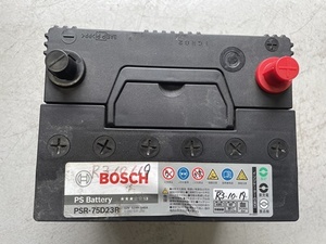 中古バッテリー　BOSCH　PSR- 75D23R　　12V 52Ah 540A 　健全性100％　＜中古品＞
