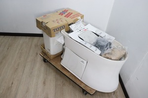 P1638◆TOTO/トートー◆便器/タンクセット◆CS232BM+SH232BA◆未使用現状品◆リフォーム◆DIY◆トイレ◆ピュアレスト