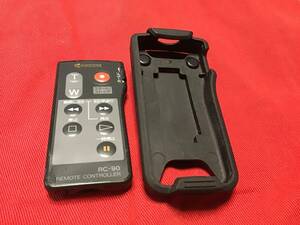  Kyocera,KYOCERA video camera for remote control RC-90 sending operation verification ending 