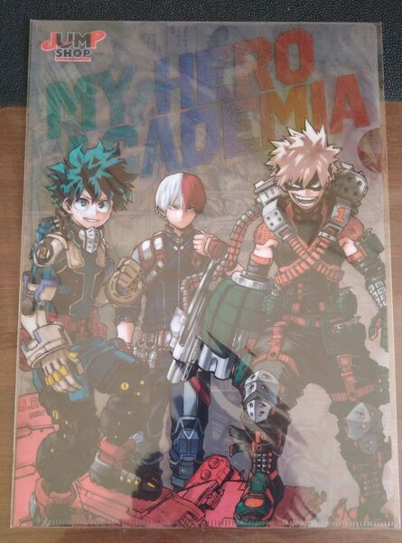僕のヒーローアカデミア ジャンプショップ 期間限定店舗限定ver. クリアファイル
