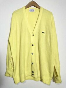 70s vintage IZOD Lacoste Cardigan アイゾッド ラコステ アクリルカーディガン ヴィンテージ 古着