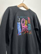 80s Vintage The Monterey Jazz 30th sweatshirt モントレー ジャズ30周年 ヴィンテージ スウェット 古着 ジャズ レア_画像3