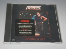 □ ACCEPT アクセプト STAYING A LIFE 輸入盤CD_画像1