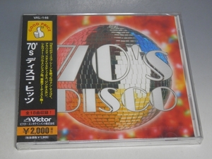 □ 未開封 70's ディスコ ヒッツ 国内盤CD VAL-146/アラベスク スタイリスティックス ジンギスカン