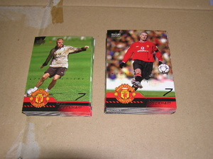 2001 UD MANCHESTER UNITED レギュラーカード45種コンプ DAVID BECKHAM