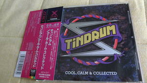 国内盤　TINDRUM / COOL,CALM & COLLECTED　ティンドラム/クール・カームコレクテッド　XRCN-1017　北欧メタル TNT