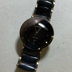 ☆RADO DIASTAR ラドー ダイヤスター129.0300.3 デイト クォーツ メンズ 腕時計☆B-20