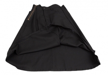ジュンヤワタナベ コムデギャルソン ウール再構築デザインスカート 黒S 【レディース】_画像9